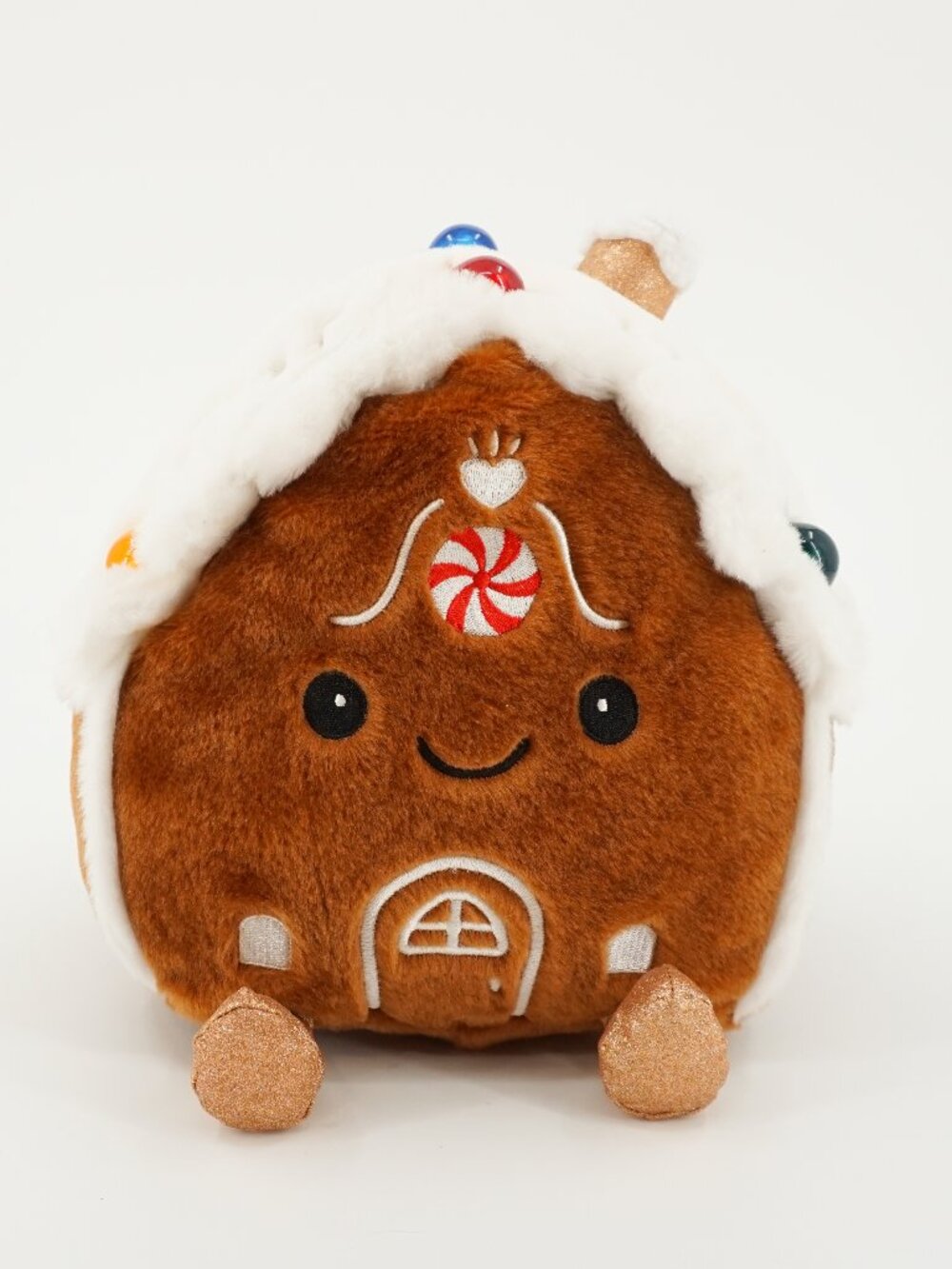 FAO Schwarz 10" Glow Brights Plush LED with Music Gingerbread House